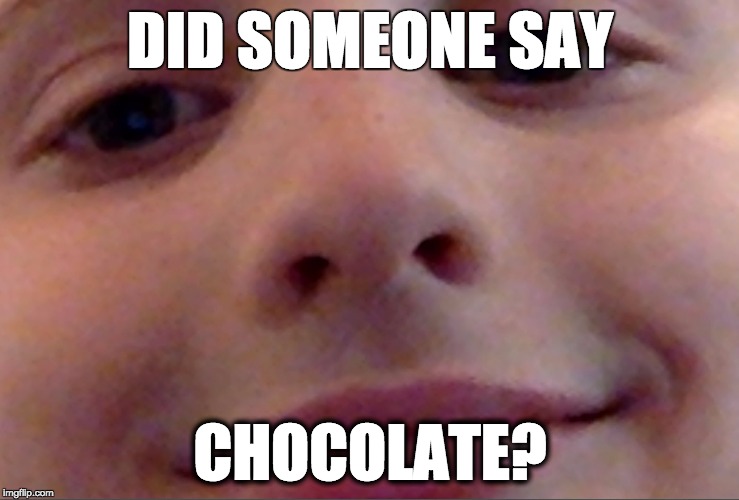 Did someone say... CHOCOLATE? | DID SOMEONE SAY; CHOCOLATE? | image tagged in chocolate,memes,meme,random | made w/ Imgflip meme maker