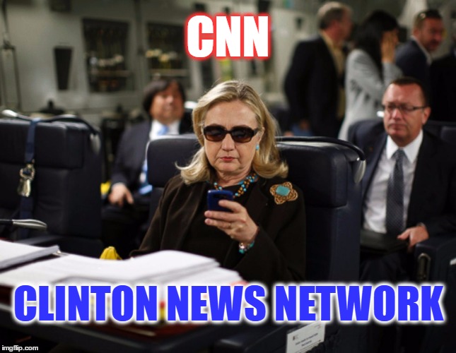 CNN CLINTON NEWS NETWORK | made w/ Imgflip meme maker