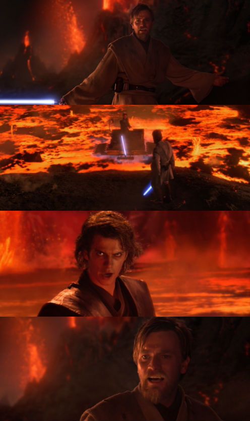 Its Over, I have the higher Ground Blank Meme Template