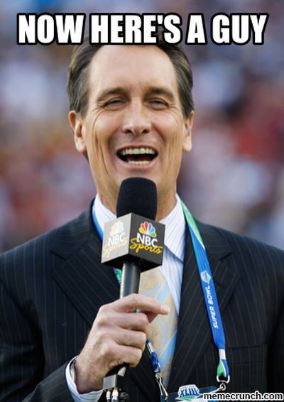 chris collinsworth Blank Meme Template