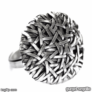 sculptural rings | image tagged in gifs,art jewelry,sculptural rings,jewellery design,ring,gurgel-segrillo | made w/ Imgflip images-to-gif maker
