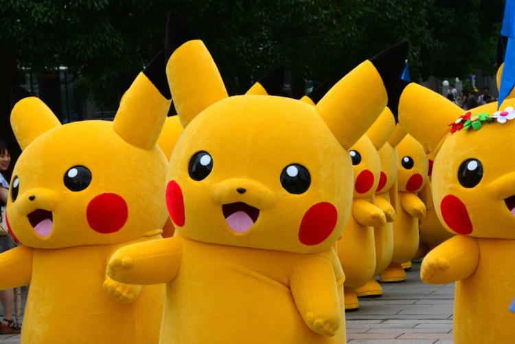 pikachu parade Blank Meme Template
