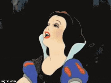 Snow White Asplode! | image tagged in gifs,lol,xd,asplode | made w/ Imgflip video-to-gif maker