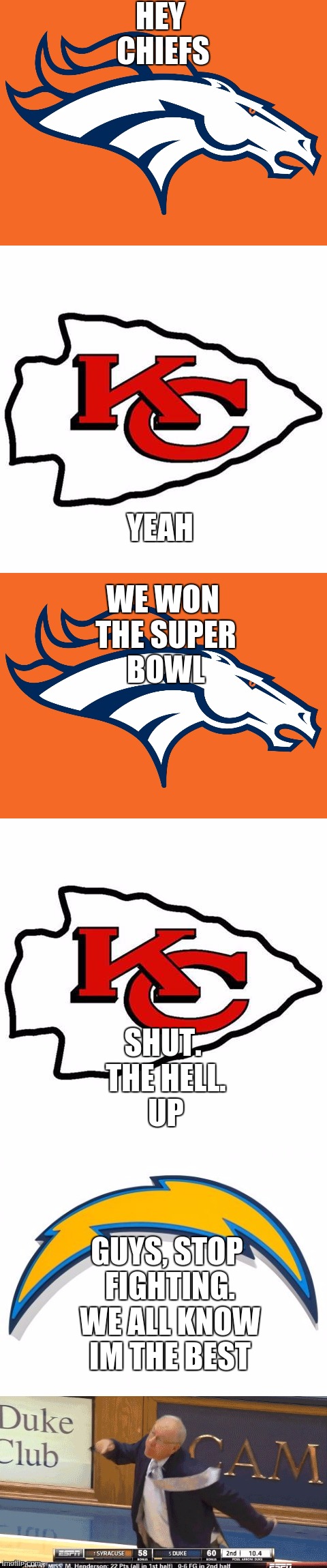 Chiefs Kingdom Memes - CKM on X: BREAKING: Wal-Mart now offering layaway  for Denver Broncos season ticket holders and single game purchases #NFL  #ChiefsKingdom #BroncosCountry  / X