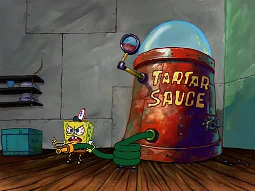 Image result for spongebob tartar sauce