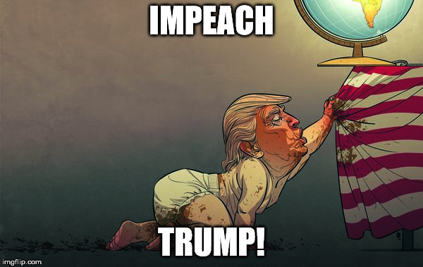 Image result for trump impeachment cartoons