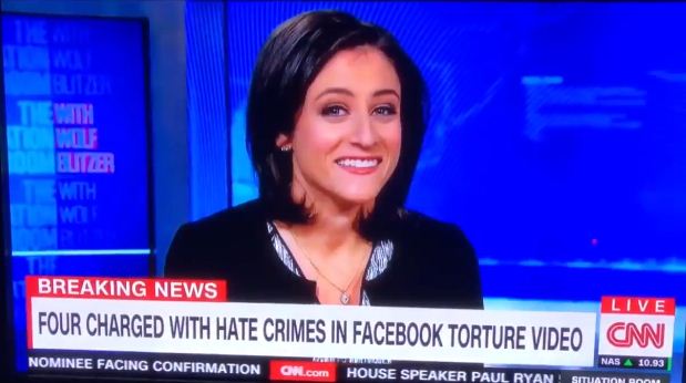 Sara Ganim of CNN, who laughed at the kidnapping and torture of  Blank Meme Template
