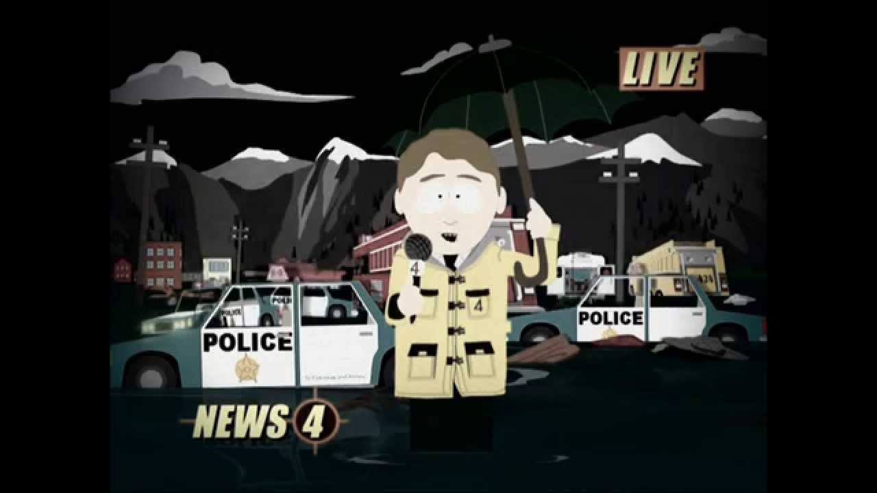 High Quality Southpark News Blank Meme Template