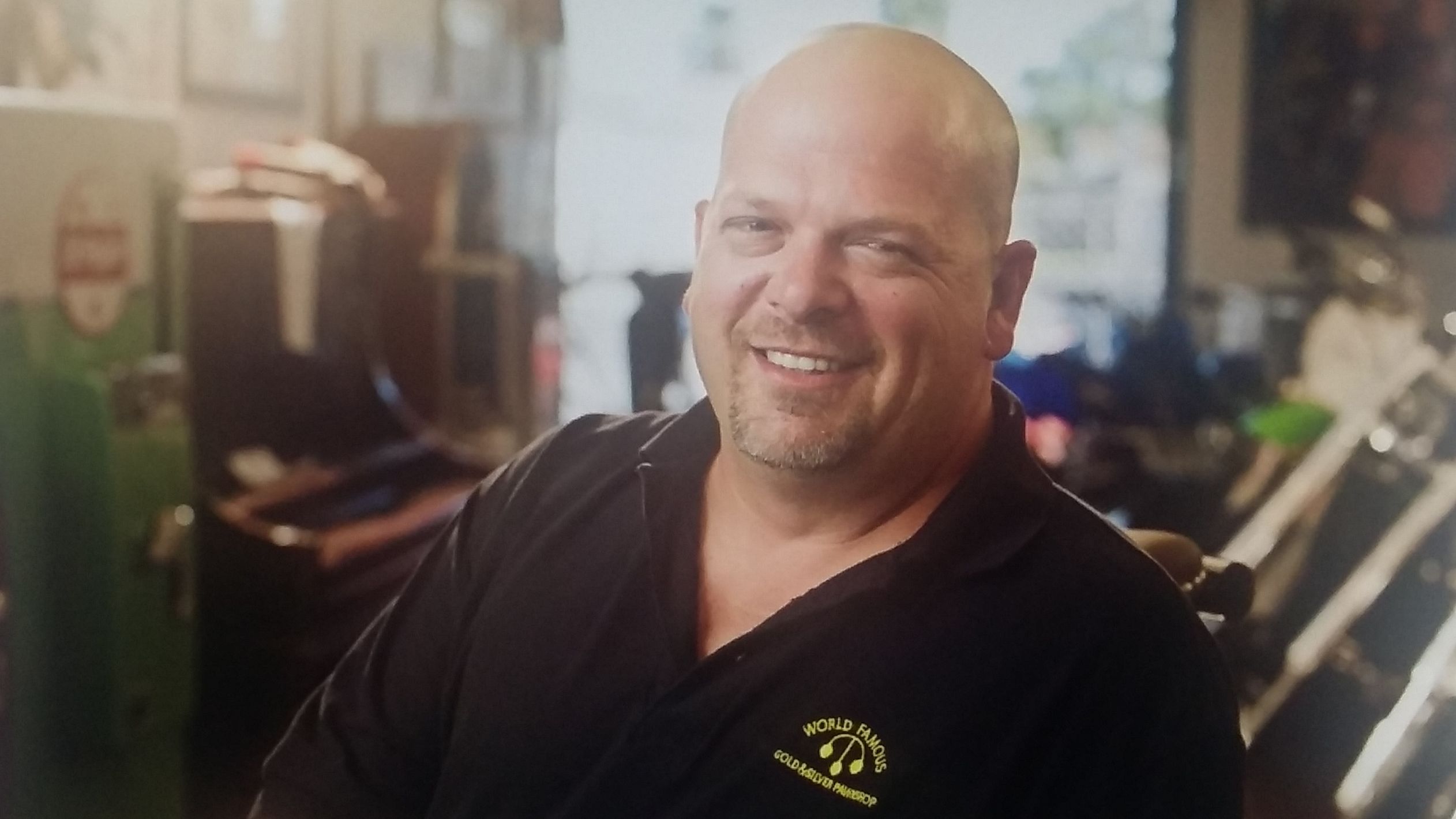 High Quality Rick Harrison Blank Meme Template