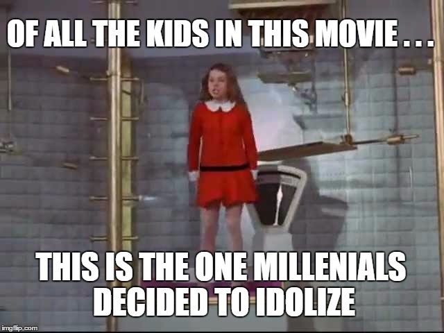 Role Models | OF ALL THE KIDS IN THIS MOVIE . . . THIS IS THE ONE MILLENIALS DECIDED TO IDOLIZE | image tagged in good egg,liberal millenials | made w/ Imgflip meme maker