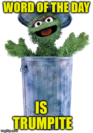 WORD OF THE DAY; IS















   TRUMPITE | made w/ Imgflip meme maker