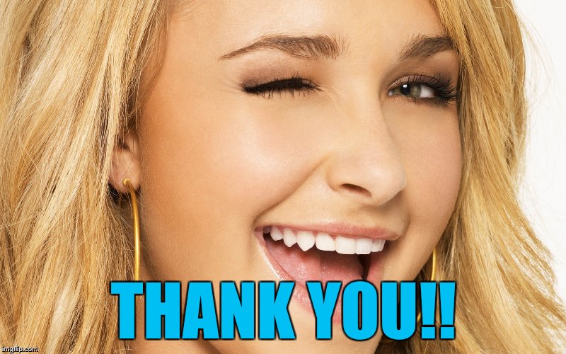 THANK YOU!! | made w/ Imgflip meme maker