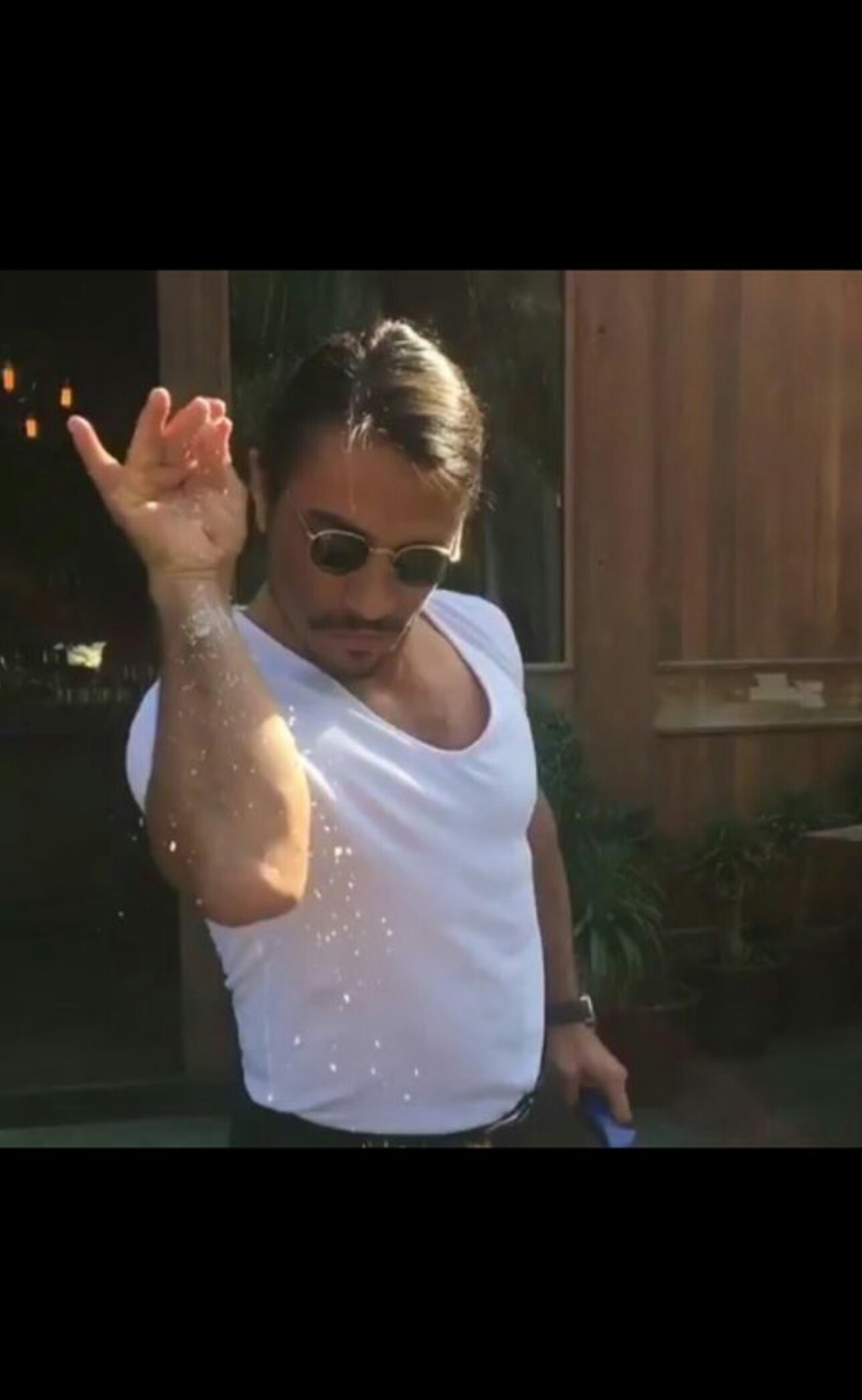 Saltbae Blank Meme Template