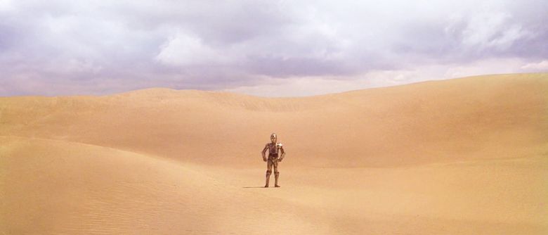 C3P0 desert Blank Meme Template