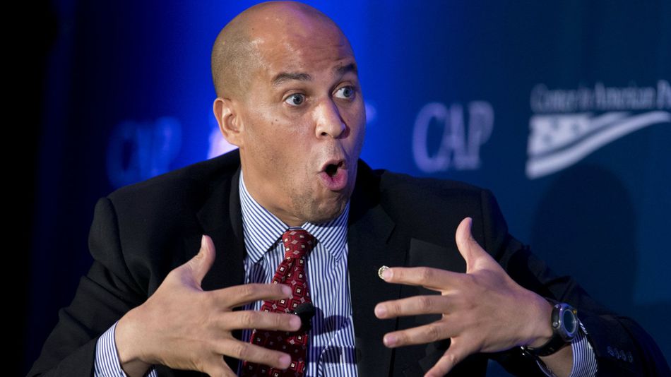 High Quality corey booker pres Blank Meme Template