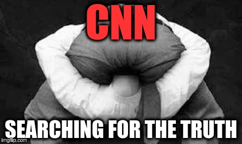 Your problem is obvious | CNN; SEARCHING FOR THE TRUTH | image tagged in your problem is obvious | made w/ Imgflip meme maker