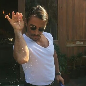 Saltbae Blank Meme Template