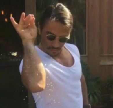 Salt bae Blank Meme Template