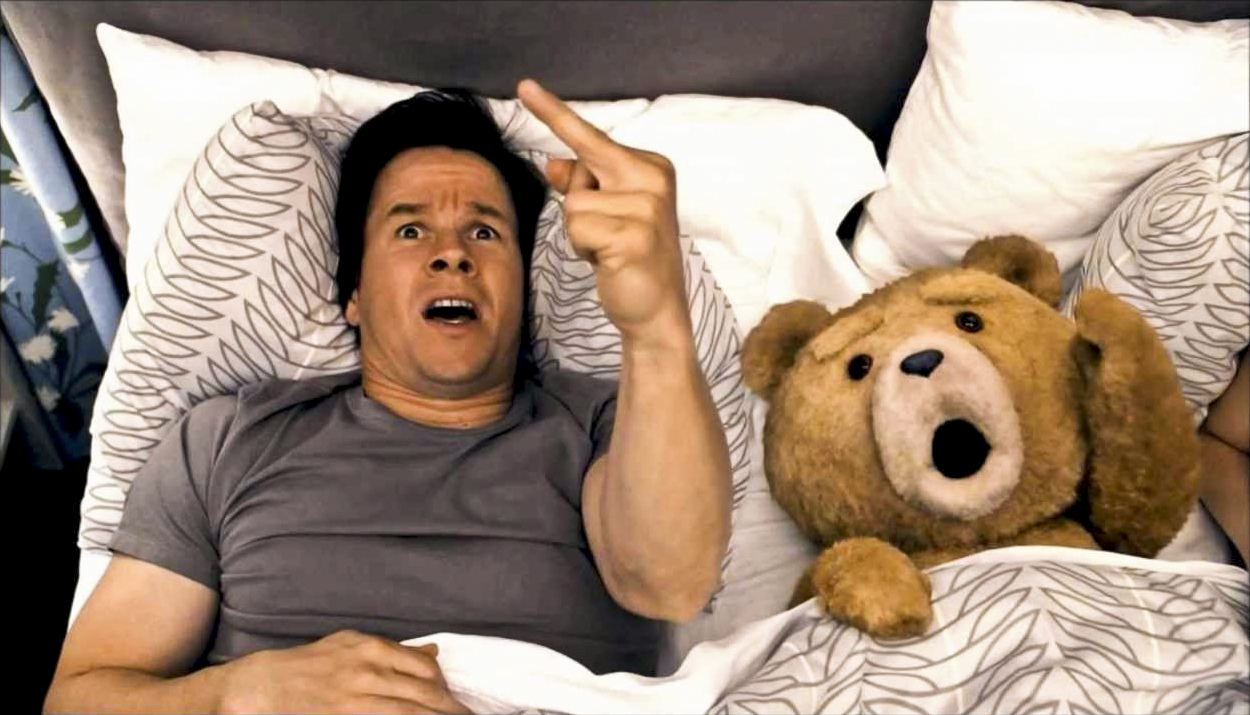 High Quality Thunder Buddies Mark Wahlberg and Ted Blank Meme Template