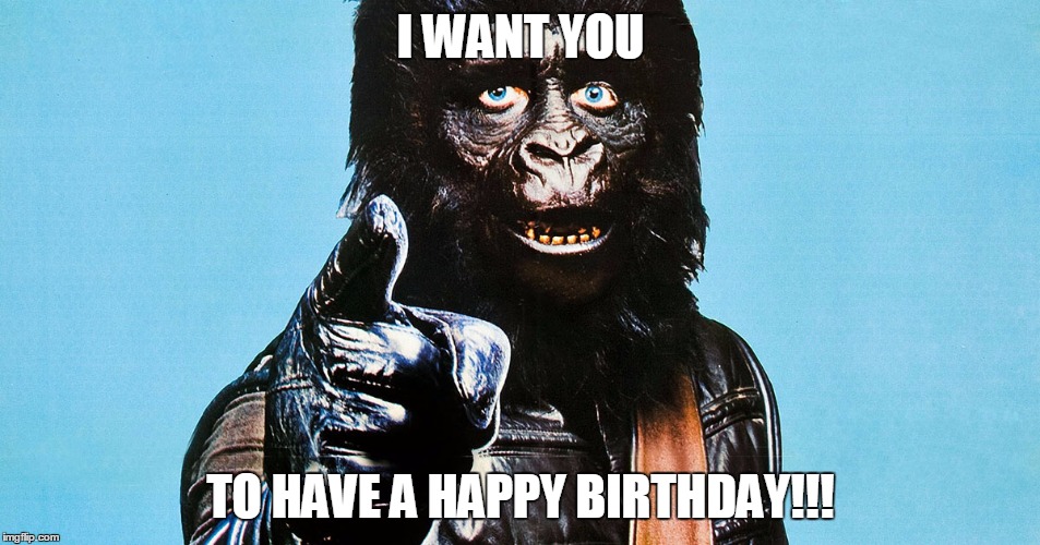 To a childhood friend who had an awesome collection of these action figures in the early 70's. | I WANT YOU; TO HAVE A HAPPY BIRTHDAY!!! | image tagged in birthday greetings | made w/ Imgflip meme maker