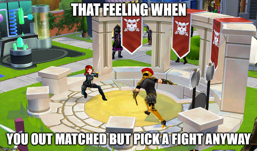 THAT FEELING WHEN; YOU OUT MATCHED BUT PICK A FIGHT ANYWAY | made w/ Imgflip meme maker