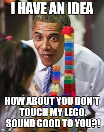 image tagged in funny,barack obama,lego | made w/ Imgflip meme maker