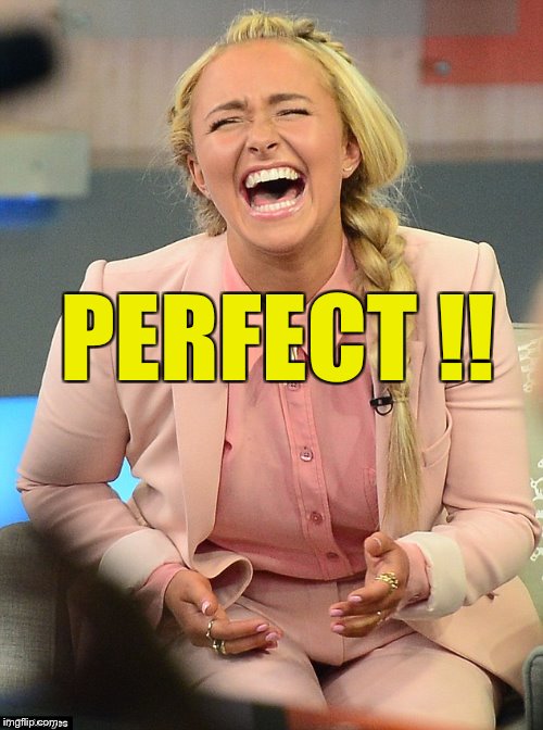 PERFECT !! | made w/ Imgflip meme maker