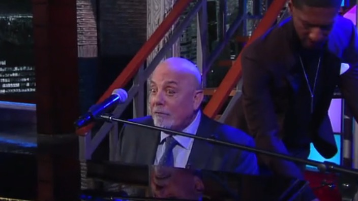 High Quality Billy Joel wrong note live tv Blank Meme Template