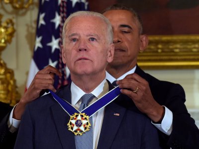 Biden Medal Blank Meme Template