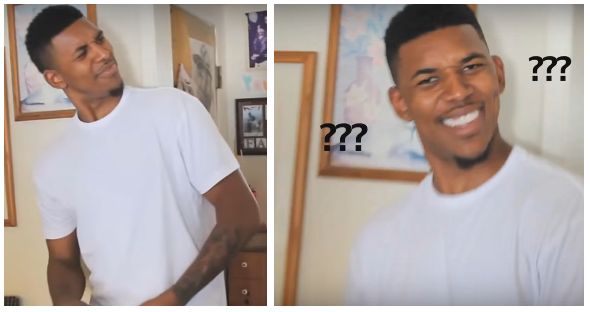 Confused black man Blank Meme Template