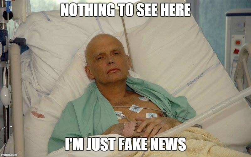 Don't Cross Trump's Boyfriend | NOTHING TO SEE HERE; I'M JUST FAKE NEWS | image tagged in fake news,vladimir putin,donald trump | made w/ Imgflip meme maker