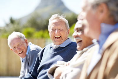 High Quality Old people laughing Blank Meme Template