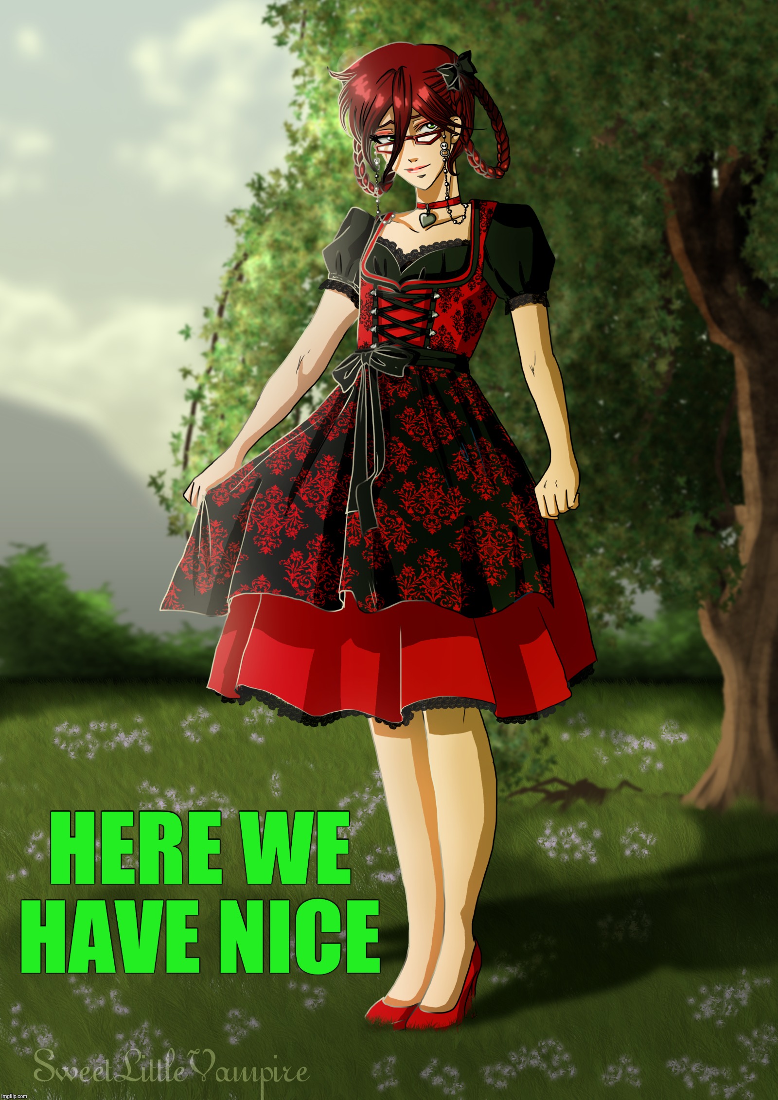 HERE WE HAVE NICE | made w/ Imgflip meme maker