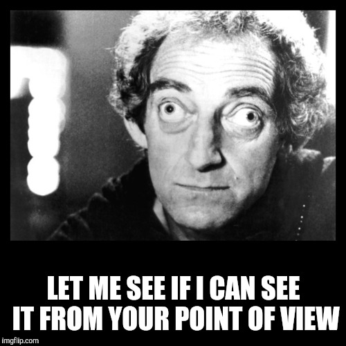 LET ME SEE IF I CAN SEE IT FROM YOUR POINT OF VIEW | made w/ Imgflip meme maker