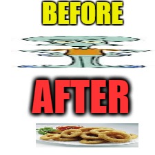 Squidward before after | BEFORE; AFTER | image tagged in before after,squidward,spongebob | made w/ Imgflip meme maker