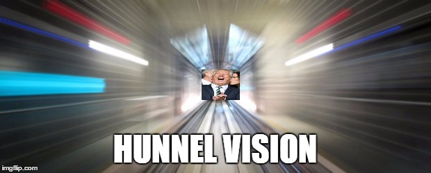Hunnel Vision | HUNNEL VISION | image tagged in gifs,huns,football | made w/ Imgflip meme maker