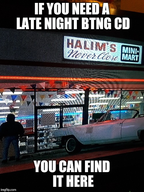 IF YOU NEED A LATE NIGHT BTNG CD; YOU CAN FIND IT HERE | image tagged in philosoraptor,hiphop | made w/ Imgflip meme maker