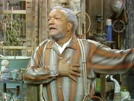 fred sanford Blank Meme Template