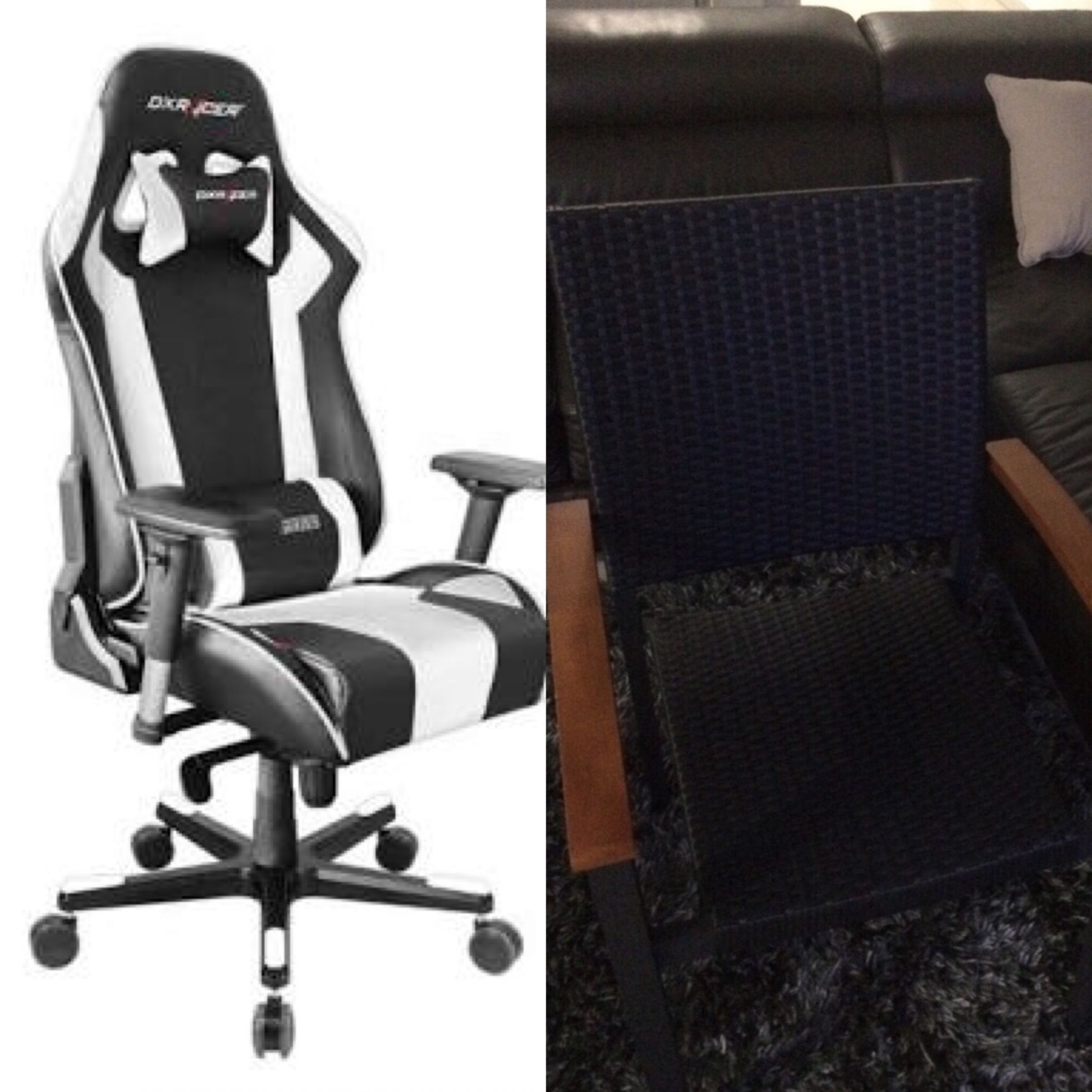 My gaming chair Blank Meme Template