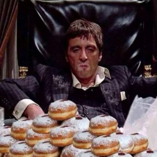 scarface_donuts Blank Meme Template