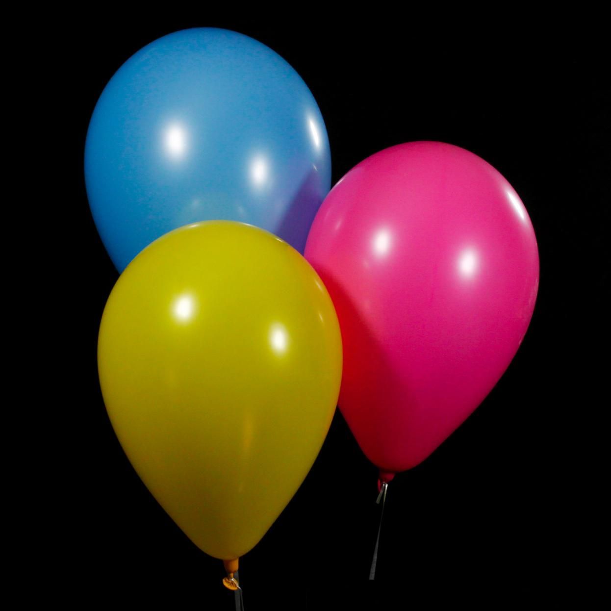 three ballons Blank Meme Template