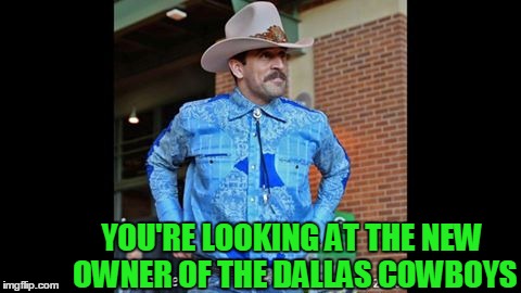 Making America great again!
 | YOU'RE LOOKING AT THE NEW OWNER OF THE DALLAS COWBOYS | image tagged in aaron rodgers,green bay packers | made w/ Imgflip meme maker