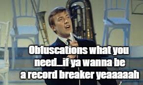 Sevco Record Breakers | Obfuscations what you need...if ya wanna be a record breaker yeaaaaah | image tagged in gifs,fantasy football | made w/ Imgflip meme maker