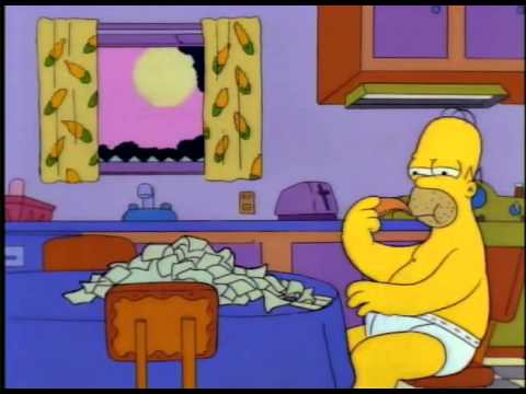 High Quality Homer eating cheese Blank Meme Template