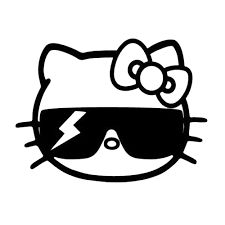 kitty cool Blank Meme Template