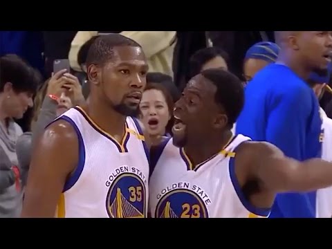 High Quality Draymond yells at Durant Blank Meme Template