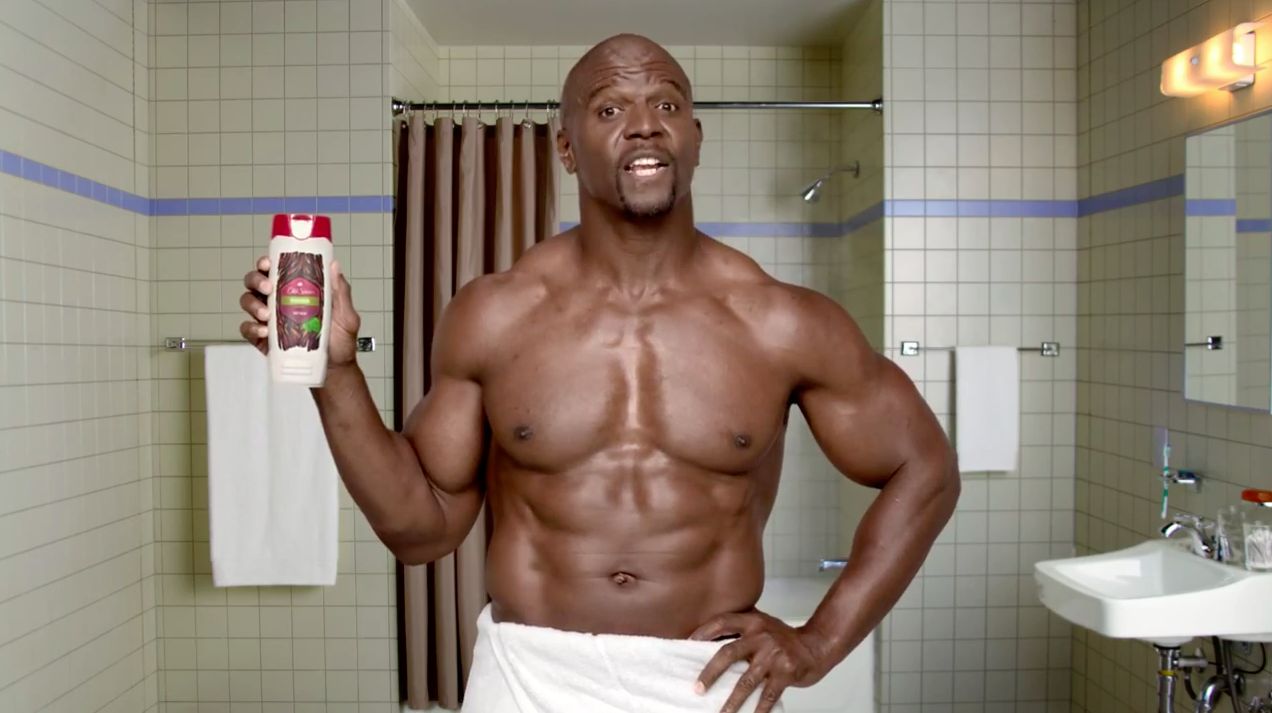 terry crews old spice Blank Meme Template