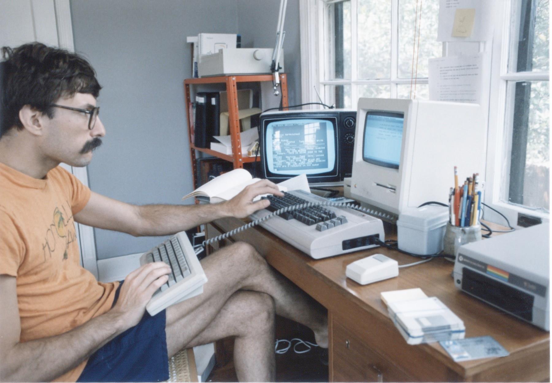 High Quality Developer from the 1980s Blank Meme Template