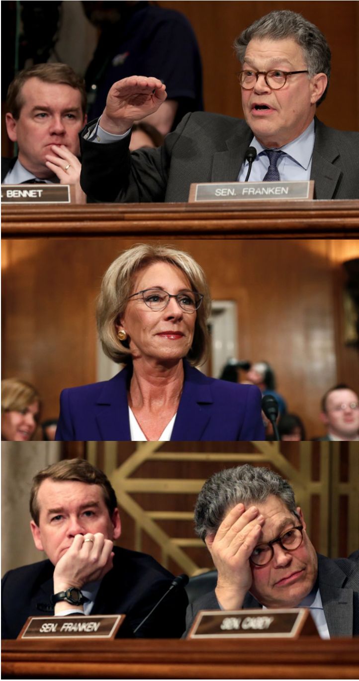 DeVos Blank Meme Template