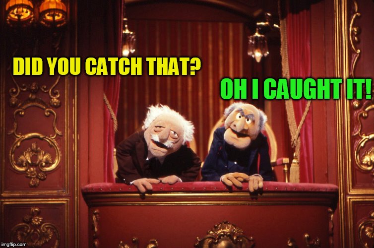 DID YOU CATCH THAT? OH I CAUGHT IT! | made w/ Imgflip meme maker